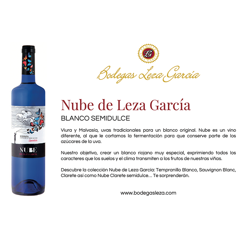 Nube blanco semi-dulce - Imagen 2